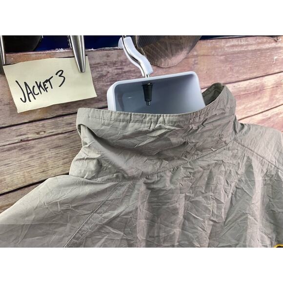 Nike Jacket Mens XXL Blue Gray Track Windbreaker Full Zip 90s Vintage - Picture 9 of 14